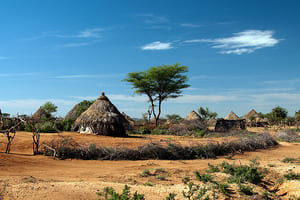 De Turmi à Jinka (4 h de route)