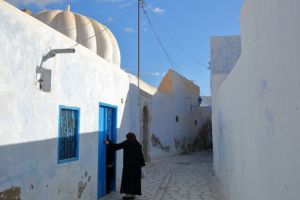 Route vers Tunis via Takrouna